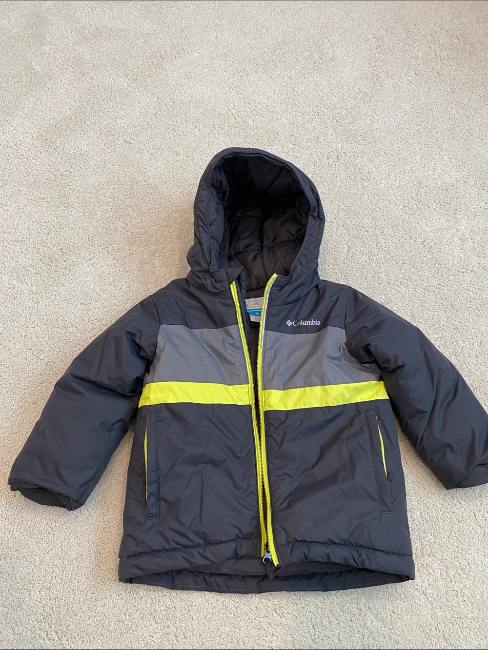 Columbia, Size 4T, Valley Runner Todder Hooded Puffer Snow Jacket